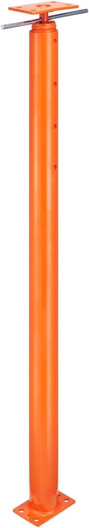 VEVOR House Floor Jack, 54"-150" Height Range, 11200 lbs Max Load Capacity, Adjustable Support Beam Basement Jack Post Pole for Leveling, Lift Support Steel Telescoping Jack for Temporary Support