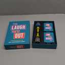 You Laugh You're Out [A Party Game with Hilarious Charades Family Card Games for Adults & Kids, 125 Prompt Cards Fun for Family Game Nights, Easter Basket Stuffers, Gatherings, & Parties Ages 14+]