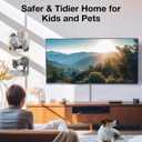 Delamu 157in Delamu Cord Hider Wall for Wall Mounted TV, Wire Hider Kit