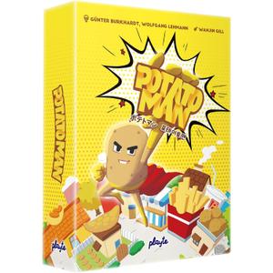 Potato Man Strategy Trick Taking Card Game by playte 2 to 5 Players Teens and Adultsv