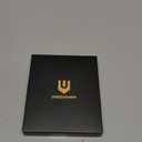 UNBREAKcable AirTag Holder for Apple - 4 Pack Air Tag Case [Fit Tightly Design] [Easy to Install] [Hold Securely] Waterproof TPU Protective Cover with Metal Keychain for Kids,Pet,Luggage,Backpack,Keys (Black & Blue)