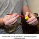 2 x OEMTOOLS 22593 10 Piece Insulated Screwdriver Set, 4 Flathead Screwdrivers, 4 Phillips Screwdrivers, Interchangeable Blades And Electrician Tool Pouch