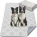 FXW Washable Pee Pads for Dogs, Puppy Pads with Super Absorbent, Specifically Designed for 48inch Cages, Rectangle, 47" x 29", 1 Pack