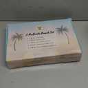 5 pc Bride Beach Bag Honeymoon Gift, Bachelorette Gifts for Bride, Bride to be Gifts, Bride Straw Sun Hat, Bag, Microfiber Towel, Silk Scarf, Sunglasses, Bridal Shower Gift (Bride Beach Gift Set)