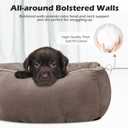 INVENHO X-Large Dog Bed Rectangle Washable Orthopedic Soft Calming Sleeping Durable Pet Cuddler with Anti-Slip Bottom