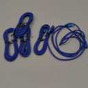 etguuds USB A to USB C Cable 5-Pack (3/3/6/6/10 ft), Fast Charging Type C Charger Cord for iPhone 17 16 15 Pro Max Plus Air, Samsung Galaxy S25 S24 S23 S22 S21 S20 A56 A17 A16, Pixel, Moto G, Blue