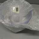 Prestee 12 Pack Clear Plastic Serving Bowls - 53 Oz Round Reusable and Disposable Bowls for Parties and Events - Sturdy and Durable Plastic Bowl for Serving Food, Salads, Snacks, Chips, and Candies
