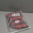 Kuoser Christmas Dog Suit and Bandana Set, Red Plaid Tuxedo Outfit with Adjustable Bow Tie, XL - Medium to Large Dogs (Golden Retriever, Bulldogs & More)