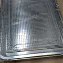 Allstare Air Fryer Tray Replacement Parts for Frigidaire Oven Parts 304 Stainless Steel Air Fryer Basket for Frigidaire AIRFRYTRAY Ready Cook Oven 24.1 x 16 Air Fryer Oven Rack 316496201 1 Set