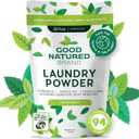 Good Natured Brand | Pet Stain & Odor Remover for Laundry | Pet Laundry Detergent for Dogs Beds, Cat Pee, Smell, Dog Drool | Hypoallergenic & Non-Toxic | Peppermint | 47oz 94 Loads (47 Ounce (Pack of 1))