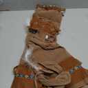 fun shack Girls Native American Costume Childrens Brown Fringed Indian Dress Outfit (Medium)