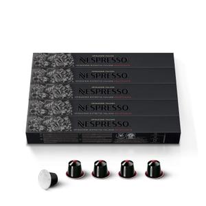 Nespresso Capsules Original Line, Ristretto Decaffeinato, Dark Roast Coffee, 50 Count Coffee Pods, 31.01.2026