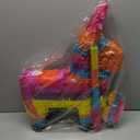 Poen 21 Inch Large Donkey Piñata Rainbow Colorful Donkey Party Game