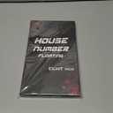Modern 8-Inch Black Stainless Steel Floating House Numbers - Sleek & Visible Address Number for Home/Office- Weatherproof & Easy Install/Number 8