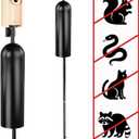 WHITEHORSE Bird House Pole with Baffle- A Professional Squirrel Proof Bird Feeder Pole - Very Sturdy Against Strong Winds - Bird House Poles for Outdoors - Pole for Bird Feeders - Bluebird House Pole