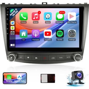 Naifay Android Car Stereo for Lexus IS250 IS300 IS350 2006-2012 Radio Wireless Carplay Android Auto, 10.1inch IPS Touch Screen for Lexus Radio Bluetooth/FM Car Audio Receivers/GPS/WiFi/SWC