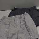 M MOACC Men's Underwear 100% Cotton Boxer Shorts for Men with Button T4, Large