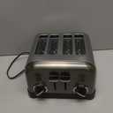 Cuisinart Toaster, Defrost & Reheat, Stainless Steel, 4 Extra-Wide Slots