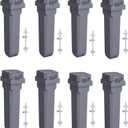 (8 Pack) Replacement Cartridge Filter Kit for SC2 Replacement Kit Filters SC1200 Supplies Included 8 Filters Kit and 8 Check Values