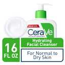 CeraVe Hydrating Face Wash | Daily Facial Cleanser for Dry Skin | Fragrance Free | 16 Fl Oz
