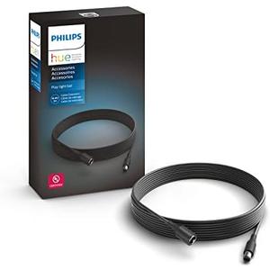 Philips Hue 16-Foot Extension Cable for Philips Hue Play Light Bar, Black - 1 Pack - Power Supply Not Included, Pack 2
