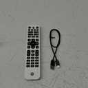 GE Rechargeable TV Remote Control, Universal Remote Control, Backlit Buttons, Samsung TV Remote Control Replacement for Smart TVs, Apple TV, Sony, Roku Replacement Remote, LG TV, 4-Device, 80984