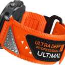 ULTIMAL Band Compatible with Samsung Galaxy Watch Ultra 47mm(2024/2025) band for Men Women, 47mm Nylon Sport Breathable Replacement Strap for Galaxy Watch Ultra (Orange,L