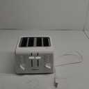 Cuisinart CPT-142P1 4-Slice Compact Plastic Toaster, White
