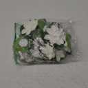 Hortsun 12 Pcs Floating Lotus Lights with Batteries Lily Pads Pool Flowers Diwali Pooja Decorations Floating Candles Decor for Pool Pond Outdoor Indoor(3.94 Inch,White)