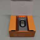 BSZHI Transparent Wireless Bluetooth Speaker Portable Mini Speaker with LED Colorful Lights Stereo Sound TWS Small Speakers for Office, Party Camping, Shower, Home, Travel (Orange)