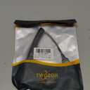 Twozoh Left Angled Coiled Micro HDMI to HDMI Cable, Micro HDMI to HDMI Coiled Cable 90Degree Stretched Length 30cm to 150cm - Supports 3D/4K 1080p(5FT)