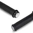 FIFTY-FIFTY Mountain Bike Handlebar Grips, Single Lock-on MTB Grips, Comfortable and Lock On, Non-Slip Bicycle Handle, Fit for All Mountain, Enduro, Downhill