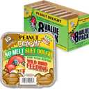 C&S Peanut Delight No Melt Suet Dough 11.75 Ounces, 8 Pack