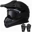 Kids Dirt Bike Helmets Youth ATV Helmet, Kids Motocross Helmet DOT Approved Large