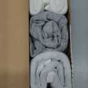 3-Pack Organic Baby Swaddle Sleep Sacks - Swaddles for Newborns, Infant 3-6 Months, Baby Girls, Boys, Soft & Snug Newborn Sleep Sack, Nursery Swaddling Blankets (Cloud, L)