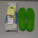 Plantar Fasciitis Insoles, 220+ lbs High Arch Support Inserts for Men Women, Heavy Duty Flat Feet Pain Relief Orthotic Running Athletic Work Boot Insoles for Standing All Day-XS (XS(Men 4.5-6/Women 5.5-7), Green)