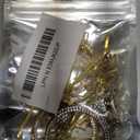 Hedume 12 Pack Stars and Moon Hair Clips, Vintage Rhinestone Hair Pin, Metal Alloy Diamond-studded Hair Accessories for Women Girls