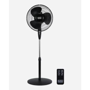 BLACK+DECKER 16" Oscillating Pedestal Fan 