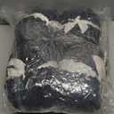 Inhand 8 Pack Chunky Chenille Yarn for Crocheting30.6 Yards, 7.7oz, Soft Fluffy Thick Yarn,Gifts for Men/Women Birthday Christmas Unique,Hand Knitting for Blankets&DIY Crafts (Charcoal Gray)