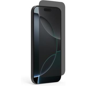 PureGear 2-Way Privacy Tempered Glass Screen Protector Compatible w/ Apple iPhone 16 Pro (2024) 6.3", Full Edge-to-Edge Coverage, Self Alignment Installation Tray, Touch Sensitive, Case Friendly, Anti-Fingerprint Coating, Lifetime Replacement, Protect Your Privacy, Conceal Your Screen
