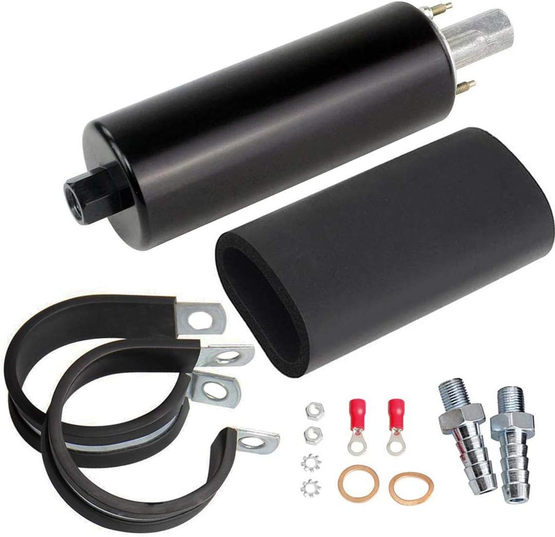 New GSL392-400-939 Electrical Universal High Pressure Fuel Pump with Installation Kit,Replacement for Walbro GSL392 255LPH Inline External Fuel Pump New GSL392-400-939 Electrical Universal High Pressure Fuel Pump with Installation Kit,Replacement for Walbro GSL392 255LPH Inline External Fuel Pump