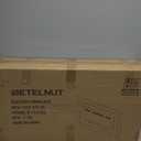 30" Electric Fireplace Wall Mounted and Recessed with Remote Control, 750/1500W Ultra-Thin Wall Fireplace Heater W/Timer Adjustable Flame Color and Brightness, Log Set & Crystal Options