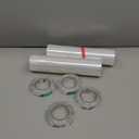 Duck MAX Strength Window Insulation Kit, Winter Window Seal Kit Fits up to 10 Windows, Heavy Duty Shrink Film Cuts to Size for Easy Indoor Installation, Window Tape Included, 62 In. x 420 In., Clear