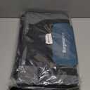 BurgeonNest Cat Carrier for Large Cats 20 lbs,Medium Pet Under 25 lbs,2 Puppy and Small Dogs with Unique Side Bag,Top Load Pet Carrier Soft-Sided Escape Proof with 4 Ventilated Windows (Blue)