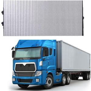 Car Retractable Windshield Sun Shade, Large Sunshade Protector Blocks 99% UV Rays to Keep Your Truck Cool, Auto Sun Visor Fits Front Window of Various Models with 3 Suction Cups