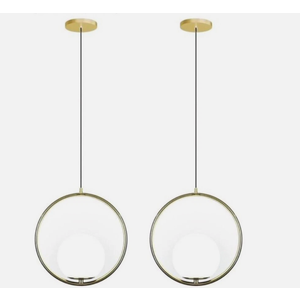 NeatFi Pendant Light Set of 2 Gold