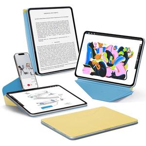 MOFT Dynamic Folio Case for iPad mini 7th A17 Pro 2024 & iPad mini 6th A15 2021, 8.3 Inch Slim Magnetic Stand Case with 20+ Viewing Angles, Auto Wake/Sleep, Ultra Thin, Panna Cotta x Faded Jeans