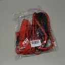 6 FT Red Strong Rope Dog Leash with Comfortable - Padded Handle Heavy Duty Loop Leash | Highly Reflective No Pull Pet Training Threads Leashs for Medium Large Dogs