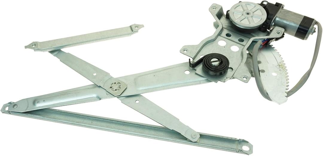 TRQ Front Right Power Window Regulator & Motor Assembly Passenger Side Compatible with 2000-2006 Toyota Tundra