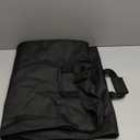 WallyBags 60 Premium Tri-Fold Travel Garment Bag with exterior pocket (Black)
